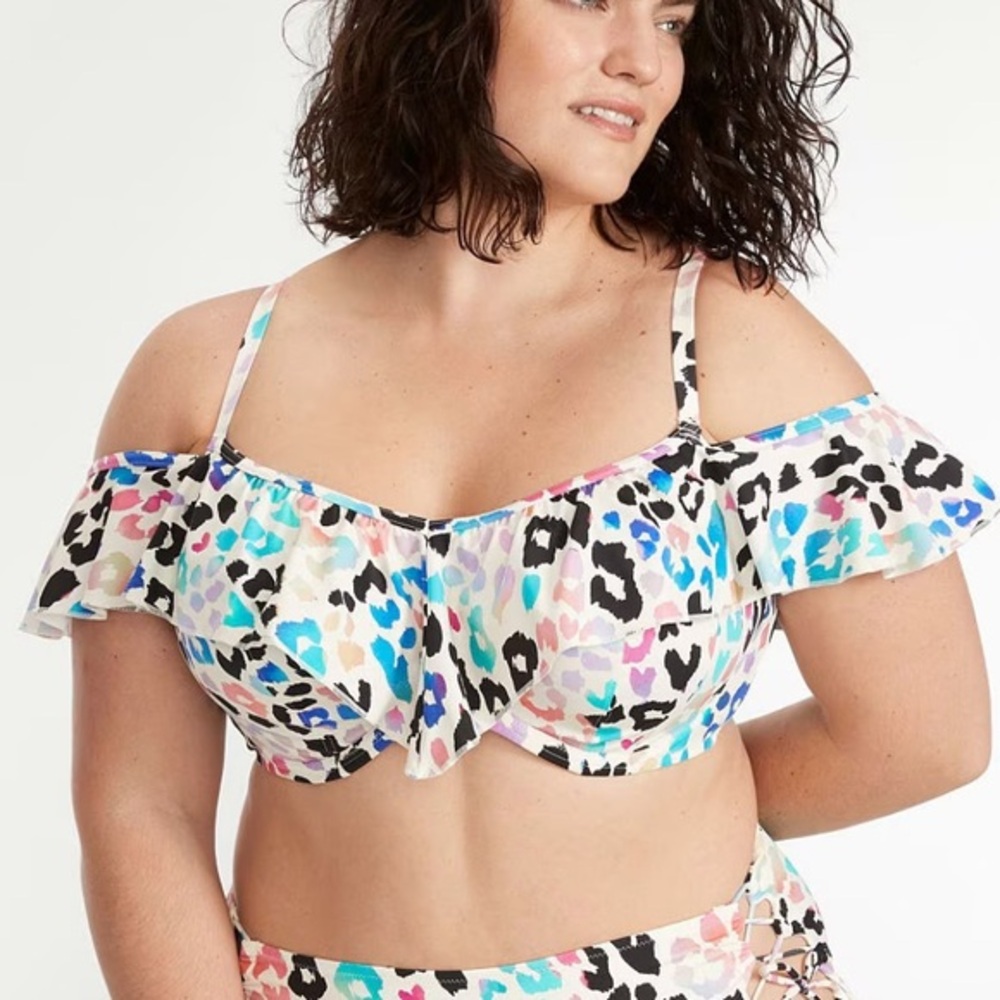 Elomi Party Bay Ruffle Underwire Bikini‎ Top
